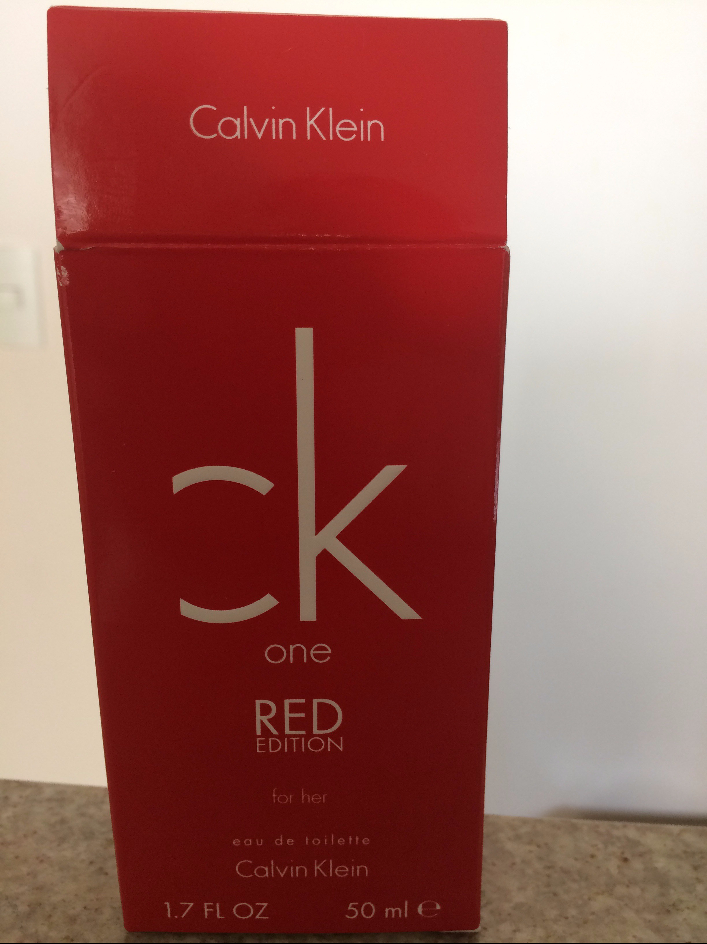 CK One RED Edition